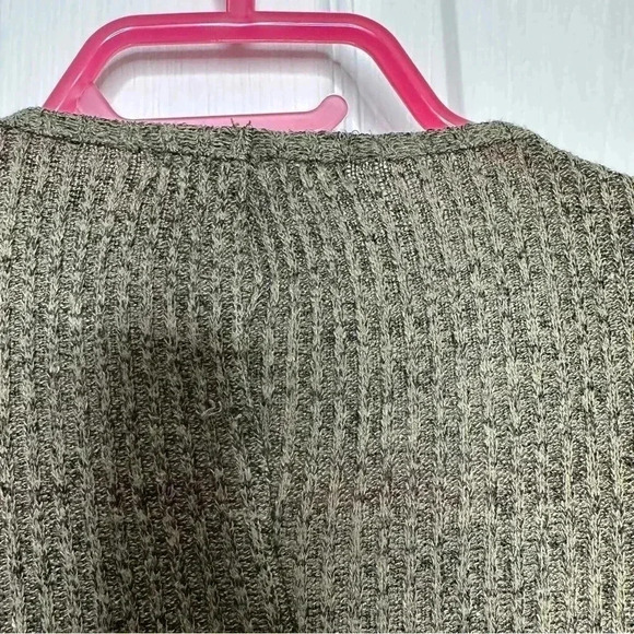 Streetwear Society Cardigan  Long Slouchy Green Size Medium - Picture 13 of 16